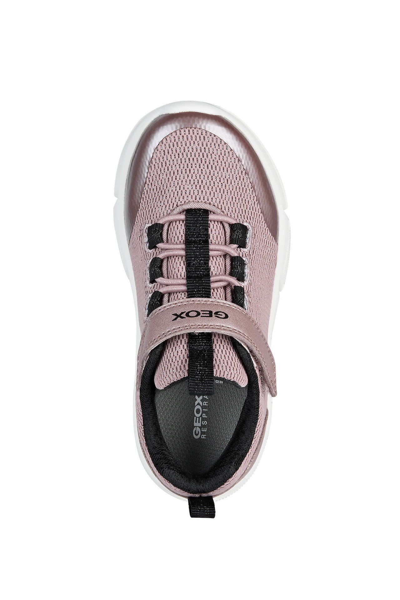 Geox Aril Girls Rose-Black Trainer