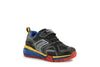 Geox Bayonc Boys Black-Multi Lights Trainer
