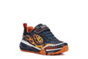 Geox Bayonc Boys Navy-Orange Lights Trainer