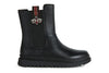 Geox Gillyjaw Girls Black Tall Chelsea Boot