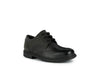 Geox Federico Brogue Boys Black School Shoe