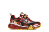 Geox Bayonc Ironman Boys Black-Red Lights Trainer
