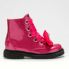Lelli Kelly Fior Di Fiocco Bear Girls Glitter Fuchsia Boot