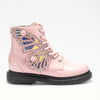 Lelli Kelly Ali Di Fata Girls Pink Patent Boot