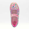 Lelli Kelly Treasure Girls Multi Glitter Canvas Shoe