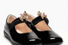 Lelli Kelly Bliss 2 Unicorn Girls Black Patent School Shoe F Width