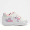 Lelli Kelly Anita Infant Girls White-Pink Flower Trainer
