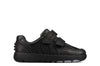 Clarks Rex Stride Boys Black School Shoe