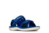 Clarks Surfing Tide K Boys Navy Sandal