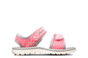 Clarks Surfing Tide Girls Pink Combi Sandal