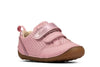 Clarks Tiny Sky Infant Girls Pink Shoe