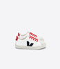 Veja Esplar Lace Girls Boys White Nautico Pekin Trainer