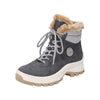 Rieker X933545 Womens Grey Fur Boot