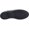 Hush Puppies Eadie Snr Girls Black Lace Up School Shoe