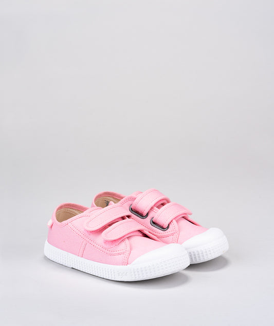 Igor Berri Riptape Girls Pink Canvas Shoe